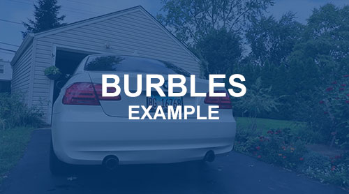 Tuning Burbles